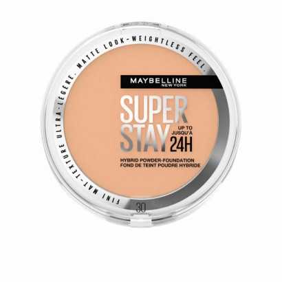 Base de Maquillage en Poudre Maybelline Superstay H Nº 30 9 g-Maquillages et correcteurs-Verais