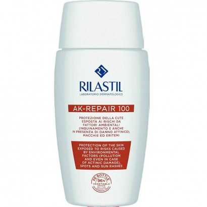 Facial Sun Cream Rilastil Sun System AK-Repair 100 Anti-imperfections (50 ml)-Protective sun creams for the face-Verais
