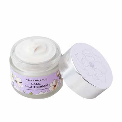 Anti-Ageing Night Cream Vera & The Birds SOS (50 ml)-Anti-wrinkle and moisturising creams-Verais