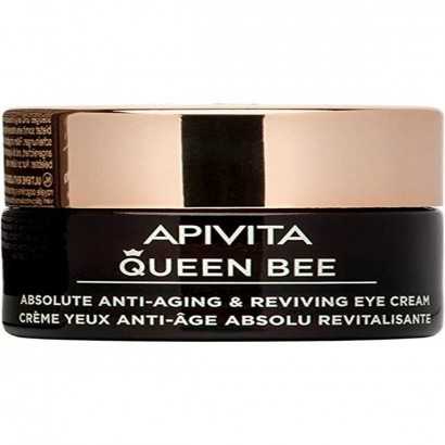 Anti-Ageing Cream for Eye Area Apivita Queen Bee Revitalising (15 ml)-Eye contour creams-Verais