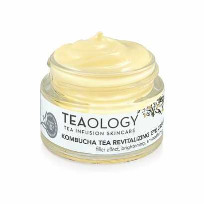 Cream for Eye Area Teaology Kombucha Revitalising (15 ml)-Eye contour creams-Verais
