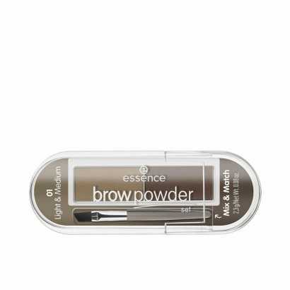 Eyebrow powder Essence Nº 01-light & medium 2,3 g-Eyeliners and eye pencils-Verais