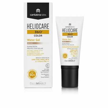 Sun Protection with Colour Heliocare Color Gel Beige Spf 50 50 ml-Protective sun creams for the face-Verais