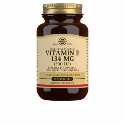 Vitamin E Solgar E 1/day 200 iu 50 Capsules 50 Units-Food supplements-Verais
