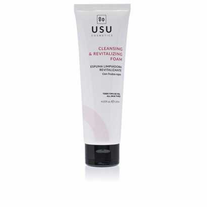 Schiuma Detergente USU Cosmetics Revitalizante 120 ml-Esfolianti e prodotti per pulizia del viso-Verais