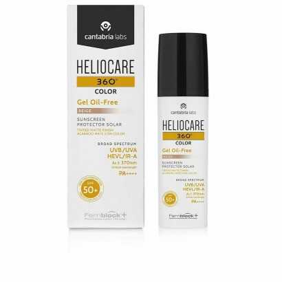Sun Protection with Colour Heliocare Color Bronzer Beige 50 ml-Protective sun creams for the face-Verais
