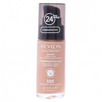Fluid Foundation Make-up Colorstay Revlon 309974700108 (30 ml)-Make-up and correctors-Verais