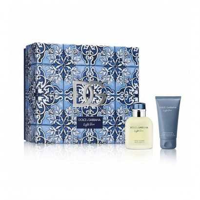 Set de Perfume Hombre Dolce & Gabbana Light Blue 2 Piezas-Lotes de Cosmética y Perfumería-Verais
