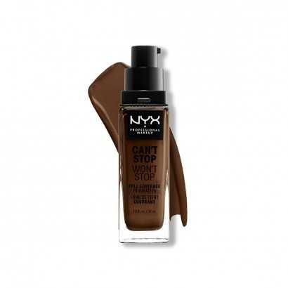 Crème Make-up Base NYX Can't Stop Won't Stop chestnut 30 ml-Make-up and correctors-Verais