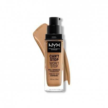Crème Make-up Base NYX Can't Stop Won't Stop Camel 30 ml-Make-up and correctors-Verais