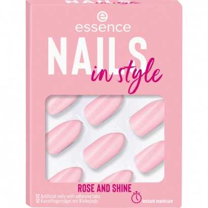 False nails Essence Nails In Style 12 Pieces Nº 14-rose and shine-Manicure and pedicure-Verais