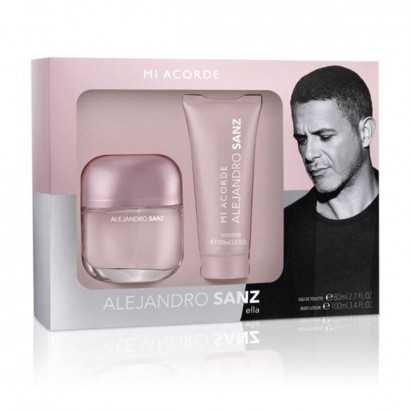 Women's Perfume Set Mi Acorde Alejandro Sanz BF-8436581940787_Vendor (2 pcs) 2 Pieces-Cosmetic and Perfume Sets-Verais