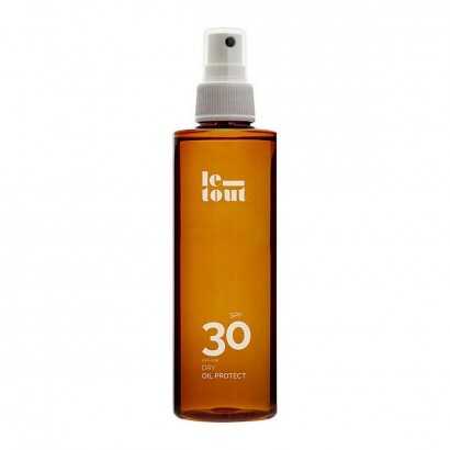Tanning Oil Le Tout Dry Oil Protect Spf30 Spf 30 200 ml-Tanning lotions-Verais