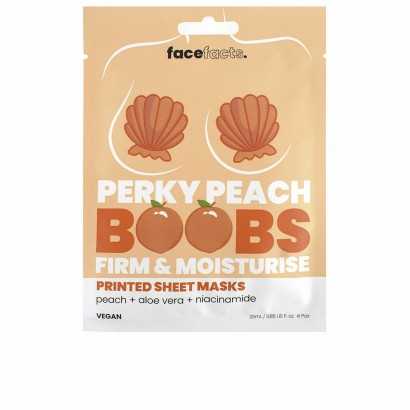Feuchtigkeitsspendende Maske Face Facts Perky Peach Boobs Büste 25 ml-Gesichtsmasken-Verais