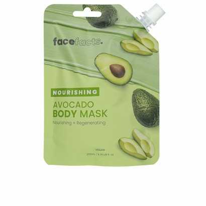 Mascarilla para Contorno de Ojos Face Facts Nourishing Aguacate 200 ml-Cremas hidratantes y exfoliantes-Verais