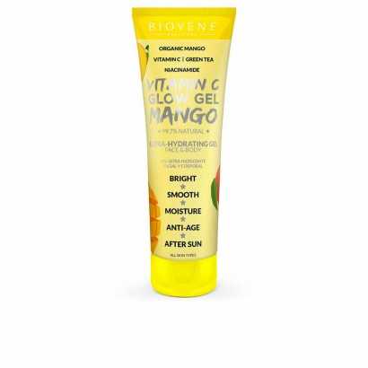 Facial Cream Biovène Vitamin C Glow Gel Mango 200 ml-Anti-wrinkle and moisturising creams-Verais