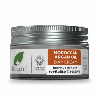 Nährende Tagescreme Moroccan Argan oil Dr.Organic Argán 50 ml-Anti-Falten- Feuchtigkeits cremes-Verais