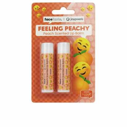 Lip Balm Face Facts Feeling Peachy Peach 2 Units 4,25 g-Lipsticks, Lip Glosses and Lip Pencils-Verais