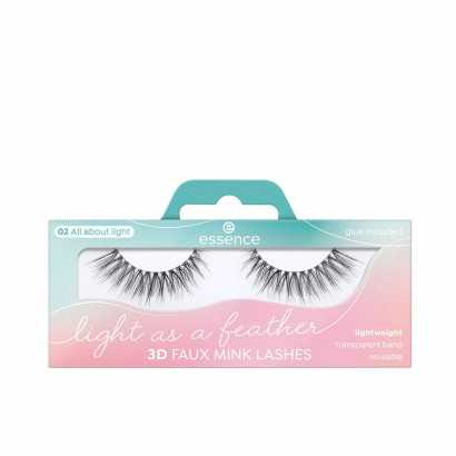 Set of false eyelashes Essence Light as a Feather Nº 02-Cosmetic and Perfume Sets-Verais