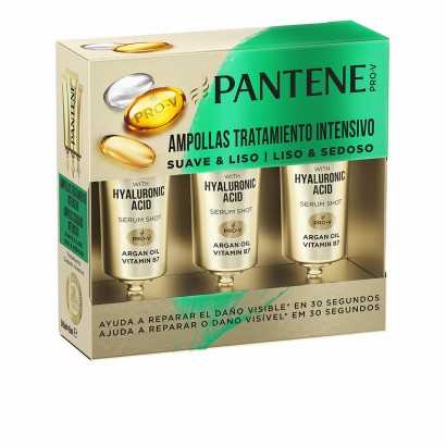 Hair Straightening Treatment Pantene 30 seconds Ampoules 3 x 15 ml 15 ml-Hair masks and treatments-Verais