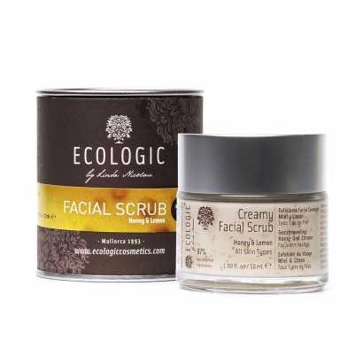 Gesichtspeeling Ecologic Cosmetics Honey & Lemon 50 ml-Gesichtsreinigung und Peeling-Verais