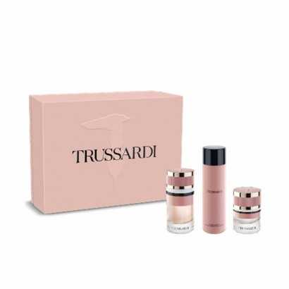 Women's Perfume Set Trussardi Trussardi 3 Pieces-Cosmetic and Perfume Sets-Verais