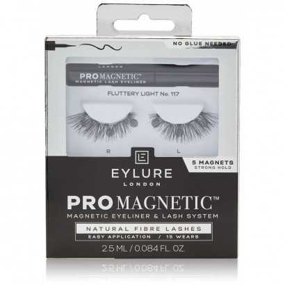 Set of false eyelashes Eylure Pro Magnetic Nº 117 Fluttery light-Cosmetic and Perfume Sets-Verais