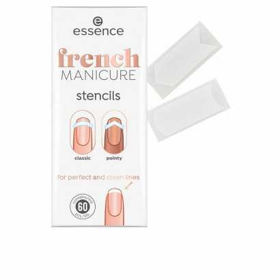 French Manicure Kit Essence Stencils 60 Pieces-Manicure and pedicure-Verais