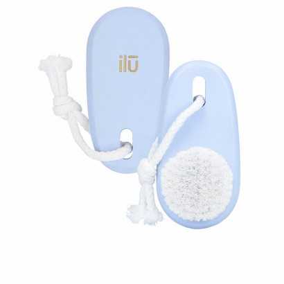 Facial Cleansing Brush Ilū Bamboon Blue Oval-Cleansers and exfoliants-Verais
