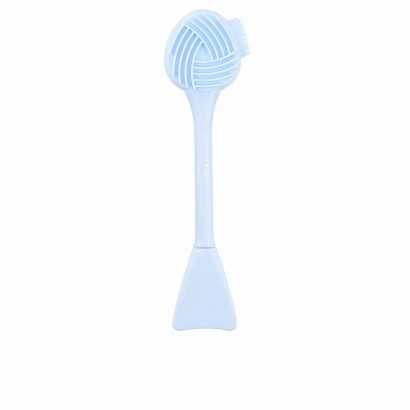 Facial Cleansing Brush Ilū Silicone Blue-Cleansers and exfoliants-Verais