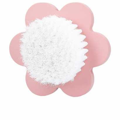 Facial Cleansing Brush Ilū Bamboon Pink Flower-Cleansers and exfoliants-Verais