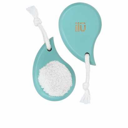 Facial Cleansing Brush Ilū Bamboon Turquoise Drop-Cleansers and exfoliants-Verais