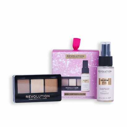 Make-Up Set Revolution Make Up Mini Contour & Glow 2 Pieces-Make-up and correctors-Verais