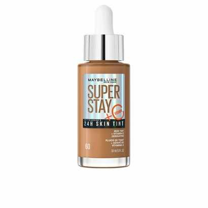 Liquid Make Up Base Maybelline Super Stay Skin Tint Vitamin C Nº 60 30 ml-Make-up and correctors-Verais