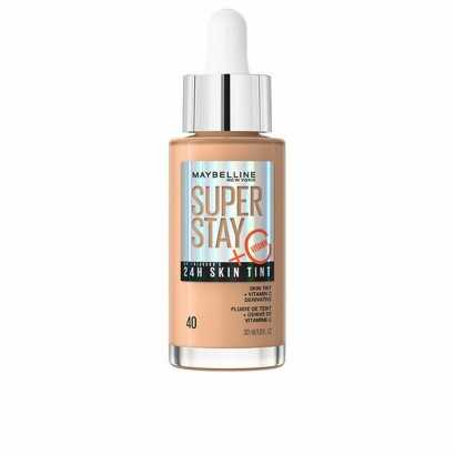 Liquid Make Up Base Maybelline Super Stay Skin Tint Vitamin C Nº 40 30 ml-Make-up and correctors-Verais