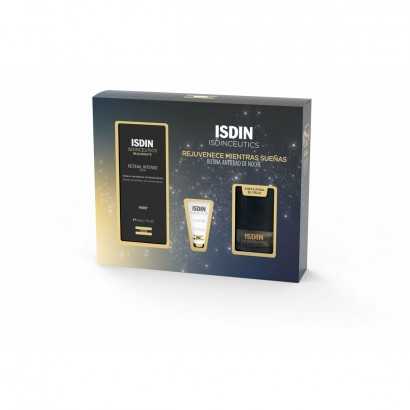 Cosmetic Set Isdin Isdinceutics Anti-ageing Night 3 Pieces-Cosmetic and Perfume Sets-Verais
