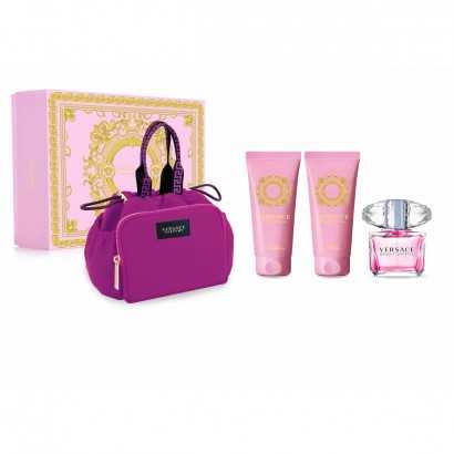 Women's Perfume Set Versace 4 Pieces-Cosmetic and Perfume Sets-Verais