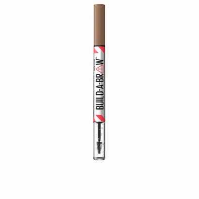 Eyebrow Pencil Maybelline Build A Brow Nº 02 Soft Brown 15,3 ml 2-in-1-Eyeliners and eye pencils-Verais