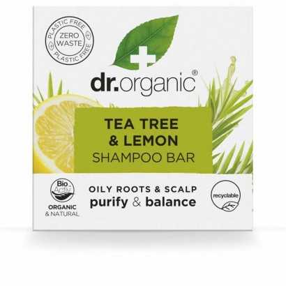 festes Shampoo Dr.Organic Tea Tree and Lemon 75 g-Shampoos-Verais