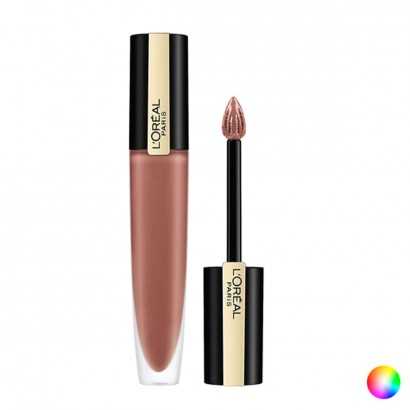 Lip-gloss Rouge Signature Metallics L'Oreal Make Up (7 ml) 7 ml-Lipsticks, Lip Glosses and Lip Pencils-Verais