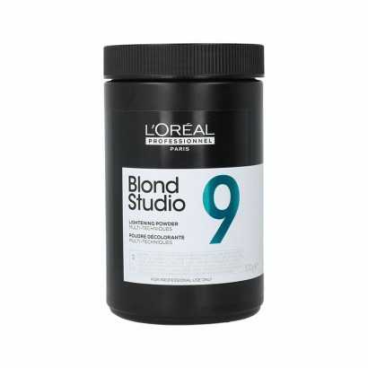 Lightener L'Oreal Professionnel Paris Blond Studio Multi-Techniques Powdered 9 levels (500 g)-Hair Dyes-Verais