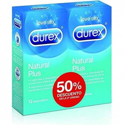 Condoms Durex Natural Plus 24 Units-Condoms-Verais