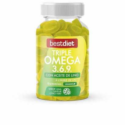 Omega 3-6-9 Best Diet Triple Omega Gominolas 60 unidades-Suplementos Alimenticios-Verais