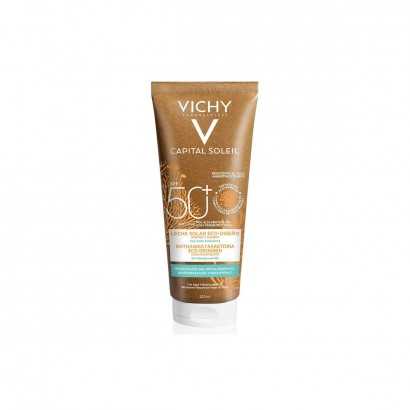 Sun Milk Vichy Capital Soleil 200 ml Spf 50-Protective sun creams for the body-Verais