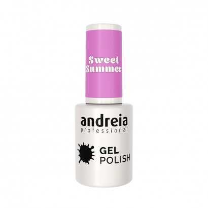Vernis à ongles en gel Andreia Gel Polish 10,5 ml Rose/Violet-Manucure et pédicure-Verais