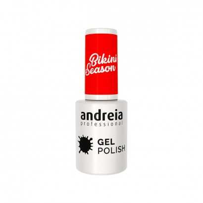 Gel nail polish Andreia Gel Polish 10,5 ml Red-Manicure and pedicure-Verais