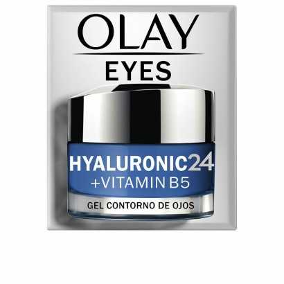 Gel for Eye Area Olay Hyaluronic 24 Vitamin B5 15 ml-Eye contour creams-Verais