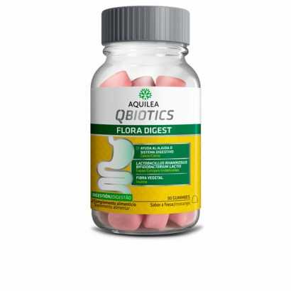 Digestive supplement Aquilea Qbiotics Gums Strawberry 30 Units-Food supplements-Verais