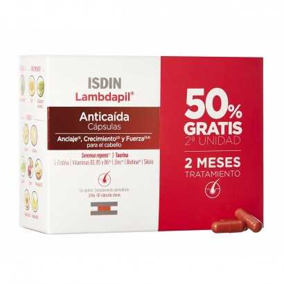 Anti-Hair Loss Treatment Isdin Lambdapil Capsules 120 Units (60 Units)-Hair masks and treatments-Verais