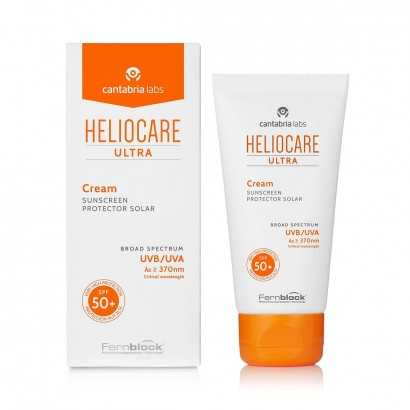 Sun Cream Heliocare Ultra SPF 50+ 50 ml-Protective sun creams for the face-Verais